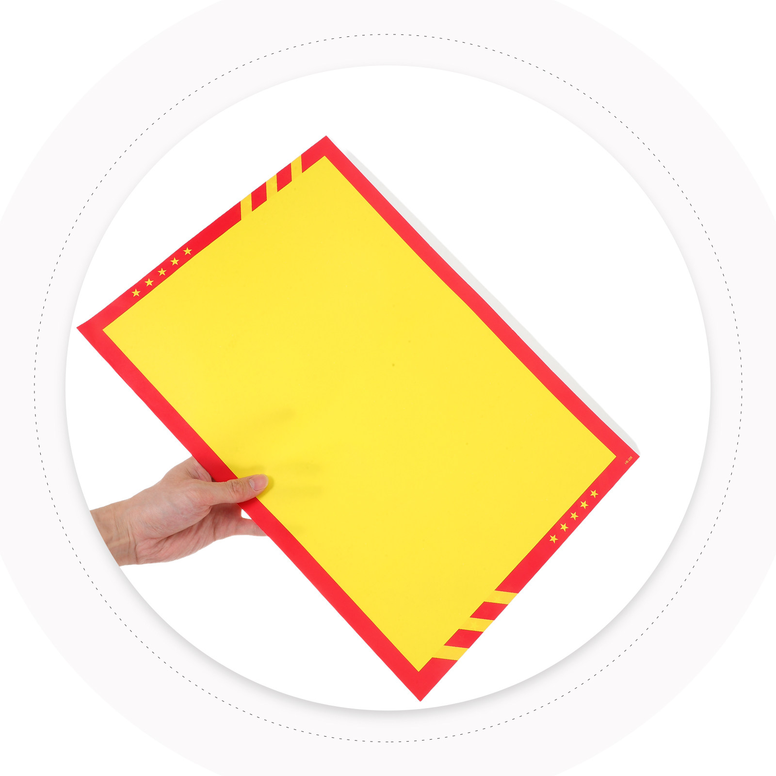Yard Sign Blank - 20Pcs Pop Advertising Paper Signs Eye-Catching