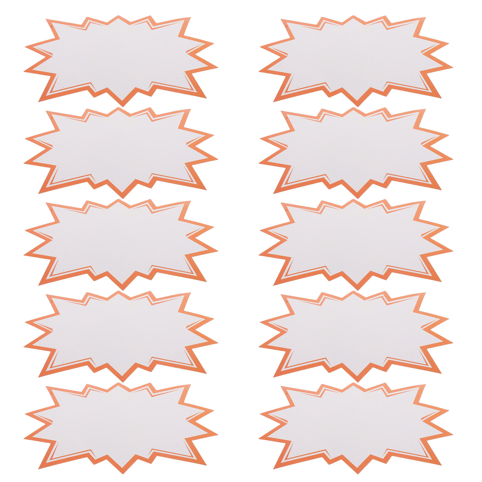 100Pcs Paper Price Display Tag - Yard Sign Blank review and price