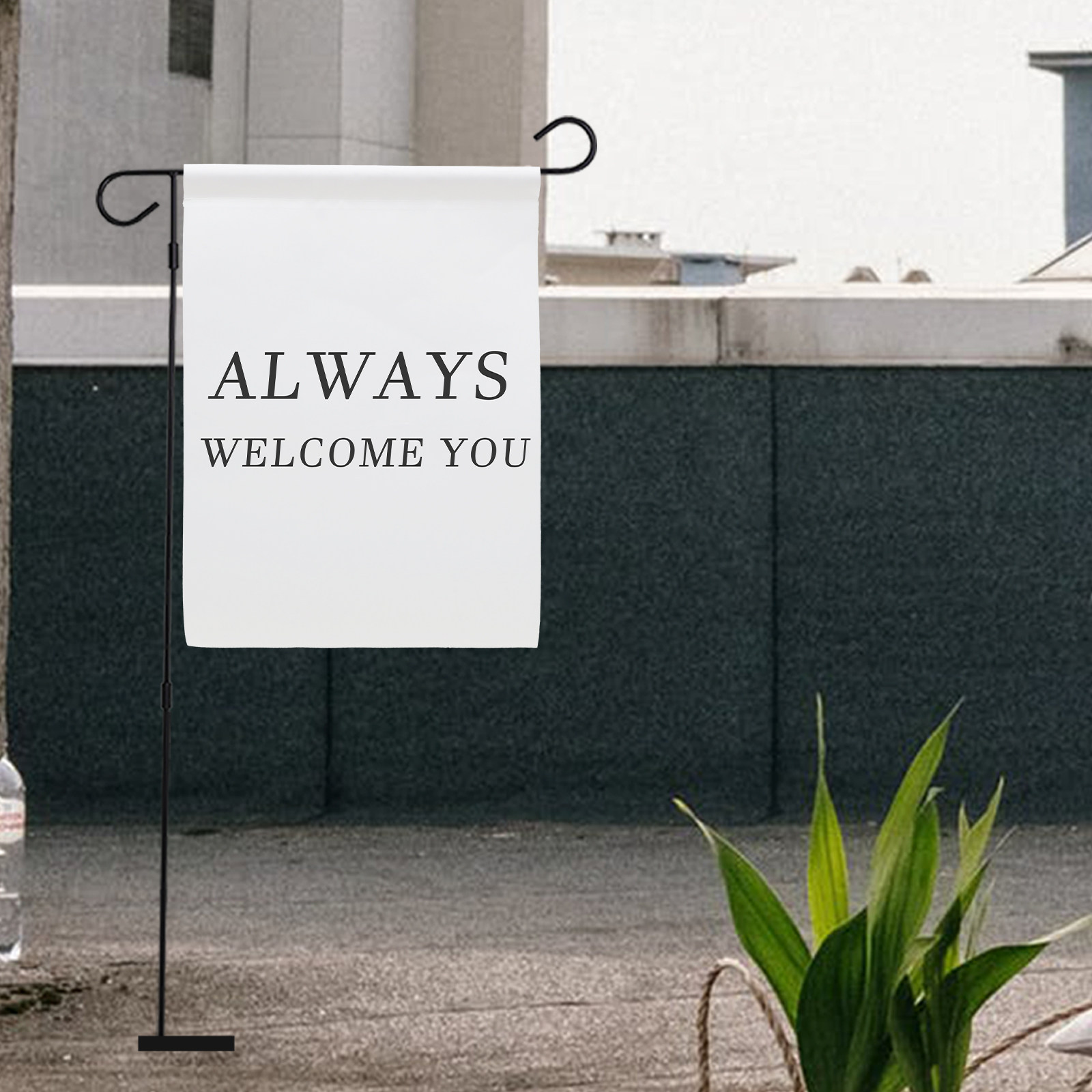 6Pcs Solid White Garden Flags  - Yard Sign Blank review and price
