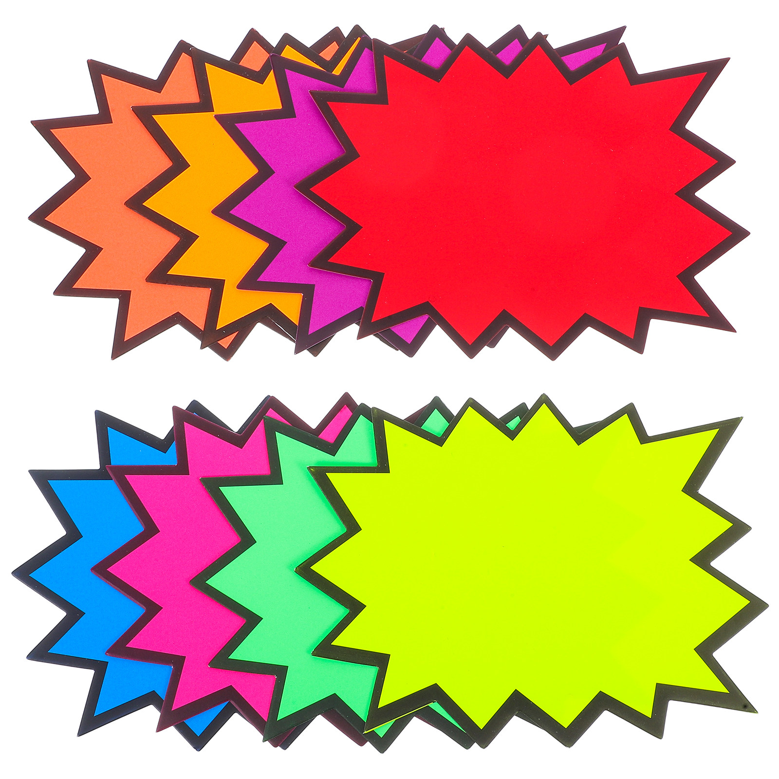 80Pcs Fluorescent Price Tags B - Yard Sign Blank review and price