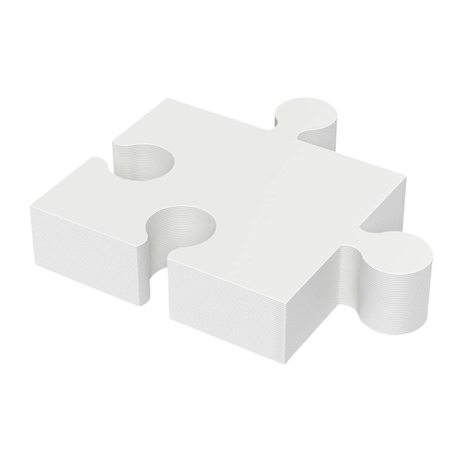 30Pcs Puzzle Pieces Painting D - Puzzle Blank White review and price