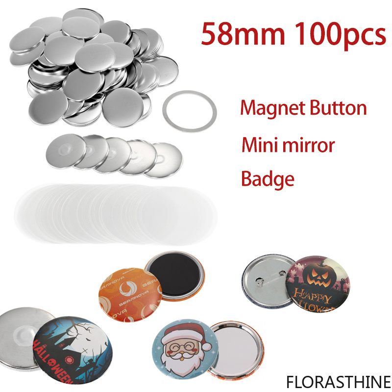 100set 58mm Blank Pin Button B - Button Badge Blank review and price